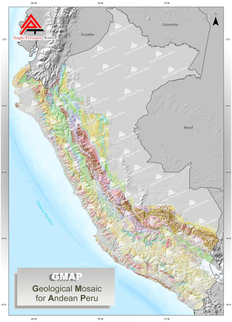 GMAP - Geological Mosaic for Andean Perú