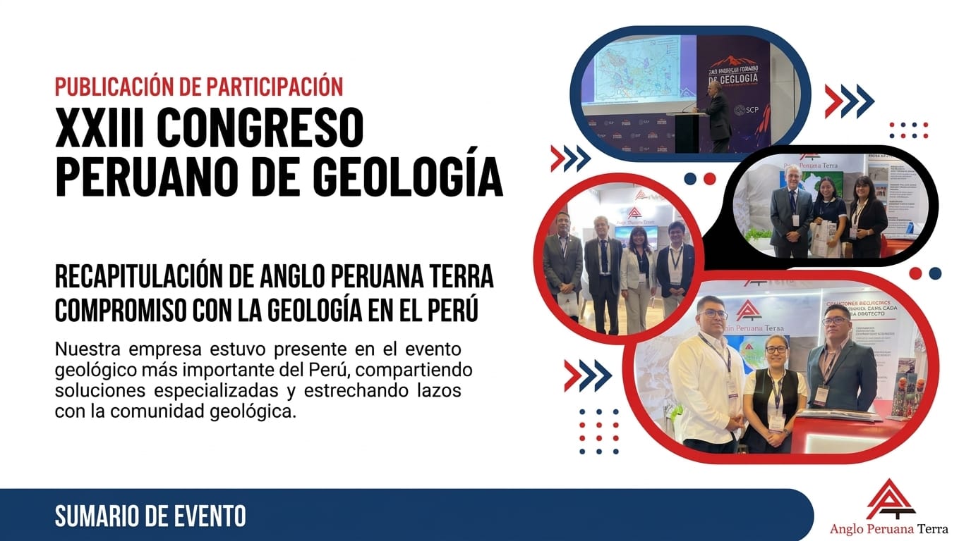 Nuestra participación en el XXIII congreso peruano de geología