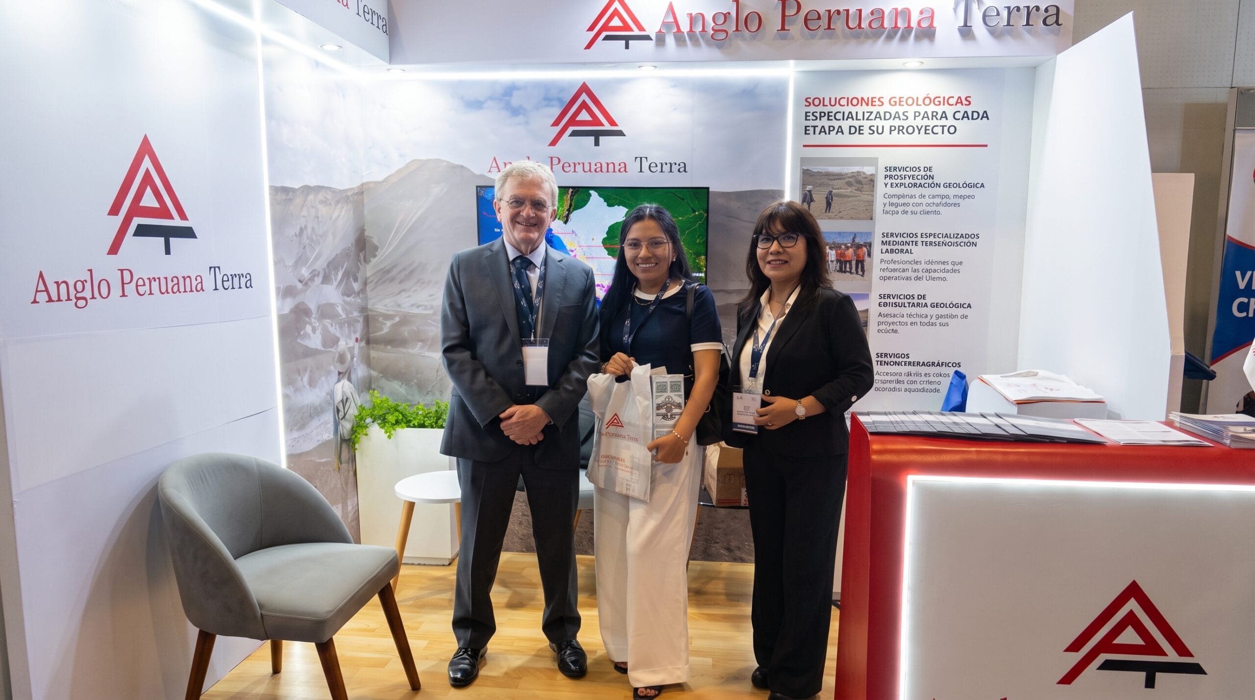 Participante en nuestro stand